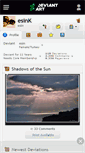 Mobile Screenshot of esink.deviantart.com