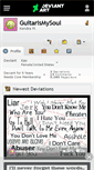 Mobile Screenshot of guitarismysoul.deviantart.com