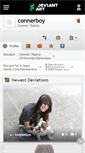 Mobile Screenshot of connerboy.deviantart.com