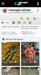 Mobile Screenshot of melonpan-alichan.deviantart.com
