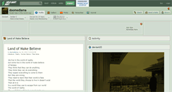 Desktop Screenshot of doomedlama.deviantart.com