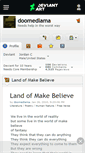 Mobile Screenshot of doomedlama.deviantart.com