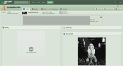 Desktop Screenshot of jordanbunniie.deviantart.com