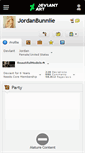 Mobile Screenshot of jordanbunniie.deviantart.com