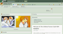 Desktop Screenshot of ichihime-forever.deviantart.com
