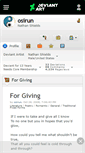 Mobile Screenshot of osirun.deviantart.com