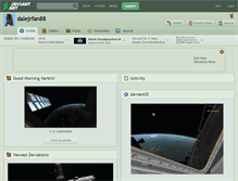 Tablet Screenshot of dalejrfan88.deviantart.com