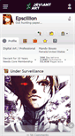 Mobile Screenshot of epscillion.deviantart.com