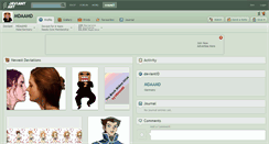 Desktop Screenshot of mdaamd.deviantart.com