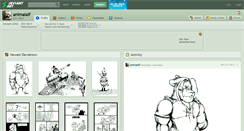 Desktop Screenshot of animalalf.deviantart.com