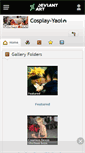 Mobile Screenshot of cosplay-yaoi.deviantart.com