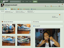 Tablet Screenshot of mehyperyoustupid.deviantart.com