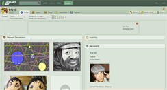 Desktop Screenshot of friz10.deviantart.com