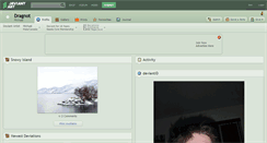 Desktop Screenshot of dragnot.deviantart.com
