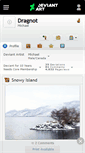 Mobile Screenshot of dragnot.deviantart.com