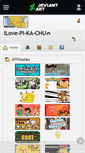 Mobile Screenshot of ilove-pi-ka-chu.deviantart.com
