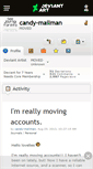 Mobile Screenshot of candy-mailman.deviantart.com