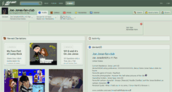 Desktop Screenshot of joe-jonas-fan-club.deviantart.com