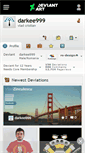 Mobile Screenshot of darkee999.deviantart.com