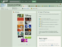 Tablet Screenshot of everyone-anything.deviantart.com