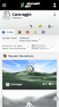 Mobile Screenshot of caravaggio.deviantart.com