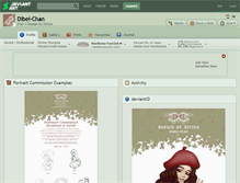 Tablet Screenshot of dibei-chan.deviantart.com