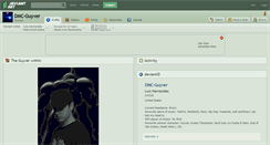 Desktop Screenshot of dmc-guyver.deviantart.com