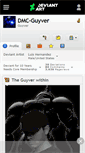 Mobile Screenshot of dmc-guyver.deviantart.com
