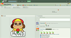 Desktop Screenshot of manic-bunny.deviantart.com