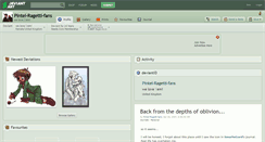 Desktop Screenshot of pintel-ragetti-fans.deviantart.com
