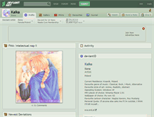 Tablet Screenshot of kaika.deviantart.com