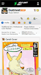 Mobile Screenshot of dustmeat.deviantart.com