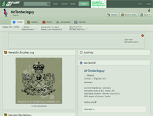 Tablet Screenshot of mrtentacleguy.deviantart.com