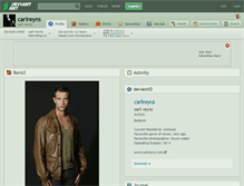 Tablet Screenshot of carlreyns.deviantart.com