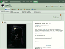 Tablet Screenshot of melek90.deviantart.com
