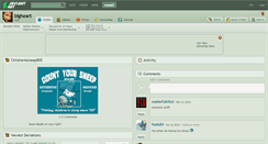 Desktop Screenshot of bigheart.deviantart.com