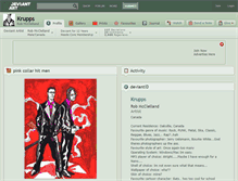 Tablet Screenshot of krupps.deviantart.com