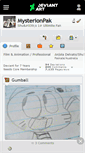 Mobile Screenshot of mysterionpak.deviantart.com
