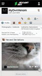 Mobile Screenshot of myownvenom.deviantart.com