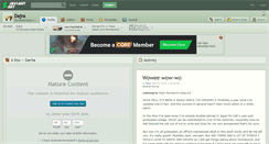 Desktop Screenshot of dajra.deviantart.com