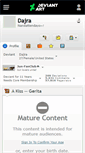Mobile Screenshot of dajra.deviantart.com