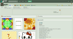 Desktop Screenshot of ganglio.deviantart.com