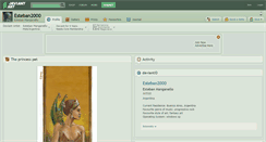 Desktop Screenshot of esteban2000.deviantart.com