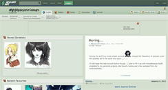 Desktop Screenshot of dfghjklpzxyctvrwbnqm.deviantart.com