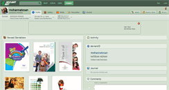 Desktop Screenshot of mohannatesan.deviantart.com