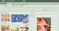 Desktop Screenshot of bellalee.deviantart.com