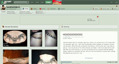 Desktop Screenshot of herathelildevil.deviantart.com