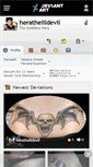 Mobile Screenshot of herathelildevil.deviantart.com
