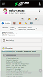 Mobile Screenshot of neko-saraaa.deviantart.com