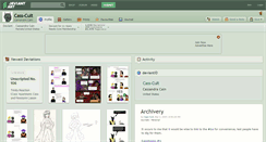 Desktop Screenshot of cass-cult.deviantart.com